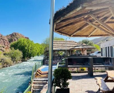 Rincon del Atuel Apartment | Pet-Friendly Cabañas Cerro Colorado with Pool & Hot Tub