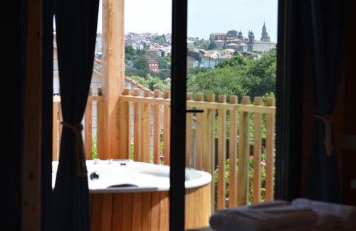 Santiago de Compostela Other | Explore Cabañas Compostela: Cozy Getaway with Hot Tub