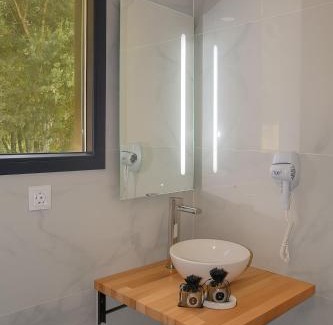 Santiago de Compostela Other | Pet-Friendly Retreat at Cabañas Compostela - A Fervenza