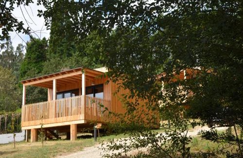 Santiago de Compostela Other | Relaxing Cabañas Compostela with Hot Tub & Pet Friendly Stay