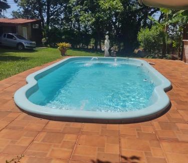 Obera House | Relaxing Cabañas with Pool Near Oberá's Entrance