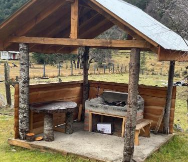 Pucon Ski Chalet | Pet-Friendly Cabañas Cordillera Rio Blanco with Hot Tub