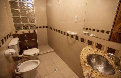 Rincon del Atuel Cabin | Tranquil Cabañas del Cerro with Oceanfront Views & Hot Tub