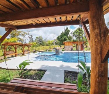 Guayabo Villa | Pet-Friendly Cabañas Don Ramiro: 4-Star Family Retreat