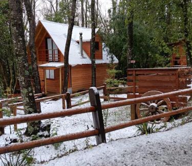 Casa de Lata Ski Chalet | Pet-Friendly Cabañas El Mirador de Recinto with Pool & Hot Tub