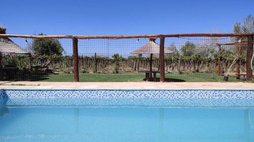 Albardon House | Cozy Cabañas El Sauce: Pet-Friendly Retreat with Pool