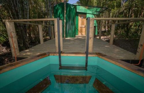 Ensenada Ski Chalet | Enchanting Cabañas Ensenada Bosque Nativo with Hot Tub