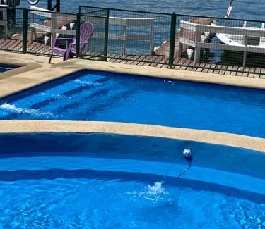 Las Cabras House | Relaxing Cabañas La Puntilla with Pool & Oceanfront Views