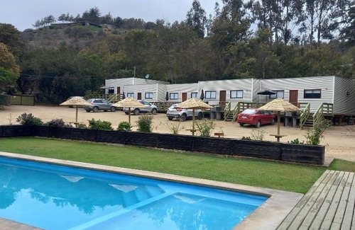 Zapallar Apartment | Ocean View Cabañas at Laguna de Zapallar Maitencillo