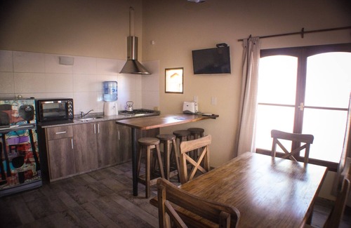 Rincon del Atuel Cabin | Discover Cabañas Las Escondidas with Ocean View & Pool