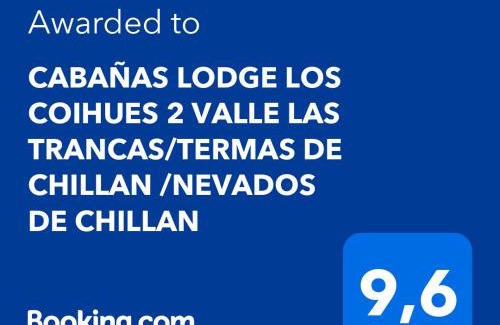 Pinto Ski Chalet | Discover Cabañas Lodge Los Coihues: Rated 9.4/10, Pet Friendly