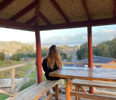 Castro Apartment | Family-Friendly Cabañas Los Flamencos with Kitchen Access