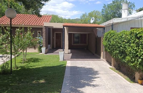 Potrero de los Funes Cabin | Cozy Cabañas Los Pinos: Pet-Friendly Retreat with Pool