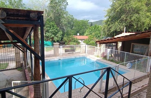 Potrero de los Funes Cabin | Cozy Cabañas Los Pinos: Pet-Friendly Retreat with Pool