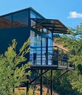 Tota Apartment | Experience Cabañas los Sauces: Pet Friendly with Ocean Views