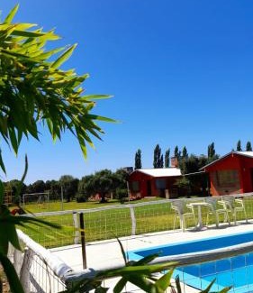 San Rafael Cabin | Inviting Cabañas Los Viñedos with Pool & Breakfast Included