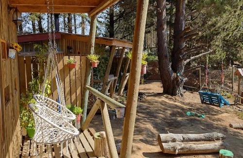 Valparaiso Cabin | Oceanfront Cabañas Luz de Luna Laguna Verde, Rated 9/10