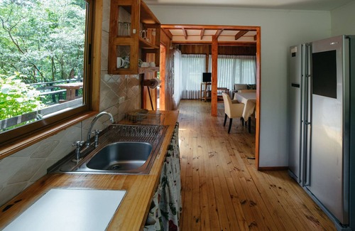 Pucon Cabin | Pet-Friendly Cabañas Metreñehue with Pool & Spa Amenities