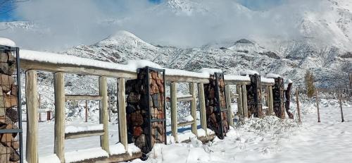 Salto Cabin | Pet-Friendly Cabañas Nubes del Plata with Hot Tub Access