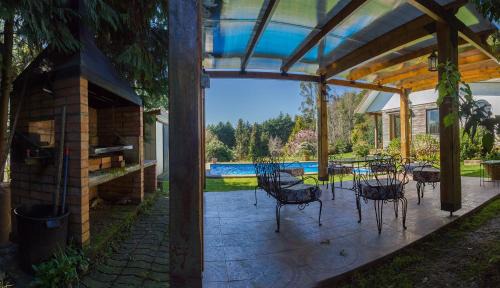 Puerto Varas House | Experience Cabañas Peumayen: Oceanfront Retreat with Hot Tub