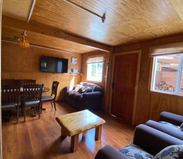 Puyuhuapi Cabin | Oceanfront Cabañas Robinson: 9/10 Rated Family Getaway