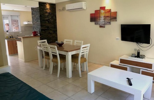 Monte Hermoso Cabin | Pet-Friendly Cabañas Sendero de Pinos with Ocean Views
