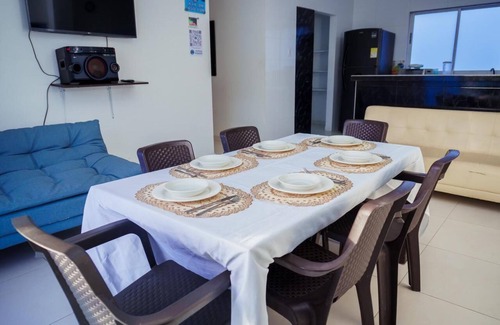 Covenas Cabin | Pet-Friendly Cabañas Villa Antonella with Pool & Spa