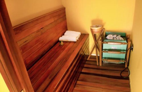 Leticia Hotel | Relaxing Retreat at Cabañas Yakuruna: Pool & Dining Awaits