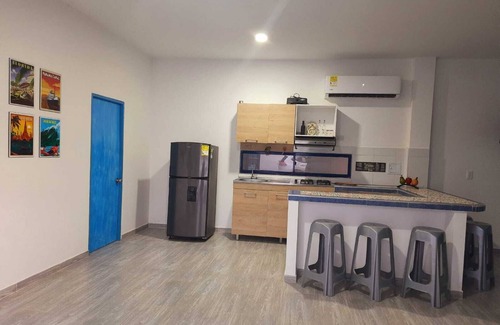 Covenas Cabin | CABAÑA AGUA DE MAR - Coveñas. Comfortable, close to everything. BBQ kiosk and swimming pool.