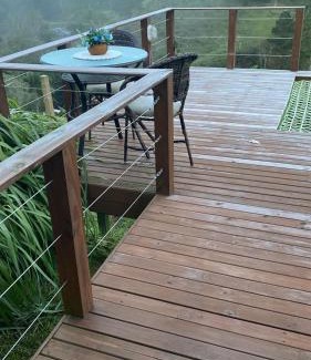 Alfredo Wagner House | Delightful Cabana Amor Perfeito with Hot Tub & Kitchen