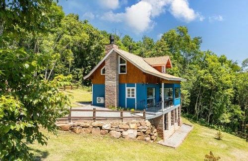 Nova Petropolis House | Pet-Friendly Cabana Blaue Hütte Vila Germânica - 10/10 Rated