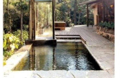 Moura Brasil House | Relax in a Cabana with Hot Tub Surrounded by Nature