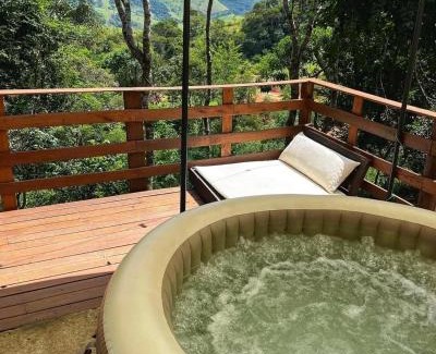 Goncalves House | Relax at Cabana do Mato: Oceanfront Retreat with Pool