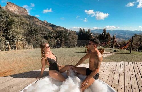 Sao Bento do Sapucai House | Pet-Friendly Comfort at Cabana Lobo Guará - 8.5/10 Rated
