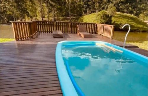 Bom Retiro House | Romantic Cabana with Ocean View & Pool in Bom Retiro