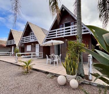 Praia do Sonho Cabin | Pet-Friendly Cabanas da Vó Nena with Ocean View