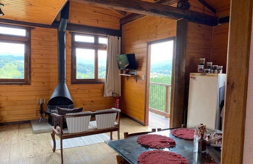 Rancho Queimado Cabin | Top-Rated Cabanas Recanto do Rancho with Ocean View & Spa