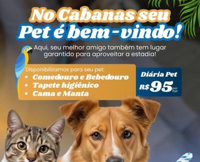 Gravatal Cabin | Pet-Friendly Cabanas Termas Hotel with Ocean View and Spa