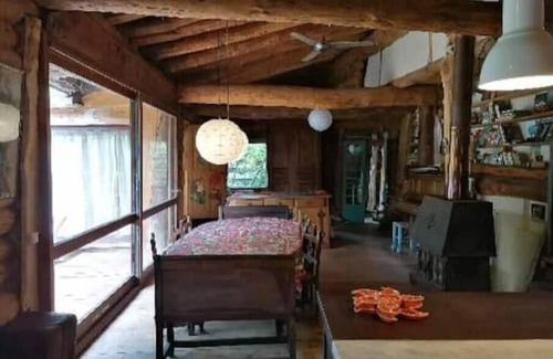 Malbosc Cabin | Rustic Log Cabin Retreat in Ardèche with Pool & Pets Welcome