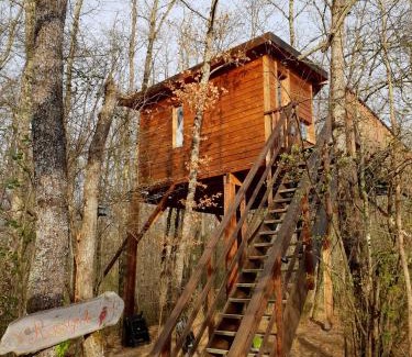 Saint-Victor-Rouzaud Other | Delightful Cabanes Sainte Camelle: Family-Friendly Retreat