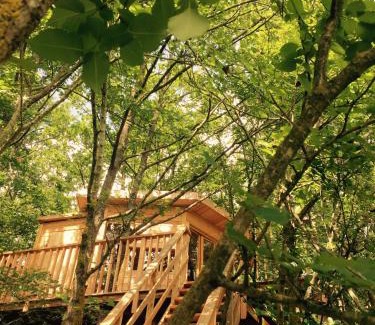 Saint-Victor-Rouzaud Other | Delightful Cabanes Sainte Camelle: Family-Friendly Retreat