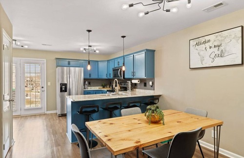 Clarksville Apartment | Cabernet Townhome: Perfect Getaway Near the Winery
