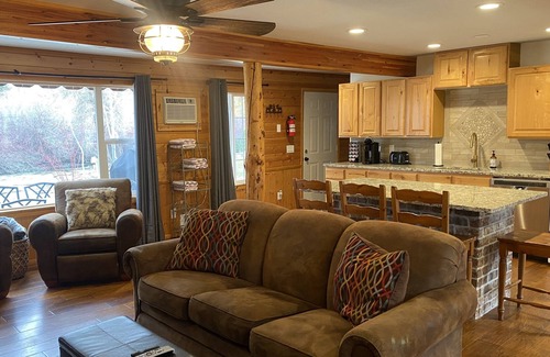 Joaquin Cabin | Cabin #1 Riverfront Cabin with Hot Tub on Provo River with AMAZING Fly Fishing