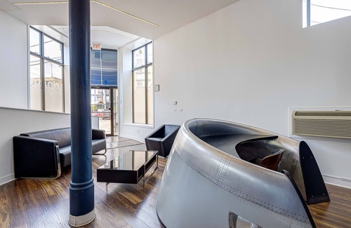 River West Apartment | Cozy Cabin 105 by 747 Lofts: Family and Accessible Getaway