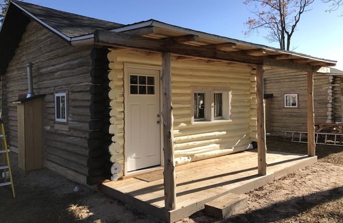 Moran Cabin | Relaxing Cabin #3 with Lake Views Near Brevort Lake