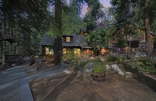 Idyllwild Cabin | Cozy Root-Stone Lodge: Pet-Friendly Retreat with Kitchen