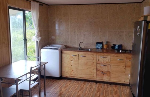 Hanga Roa Cabin | Idyllic Cabin Retreat in Nature with Kitchen Amenities