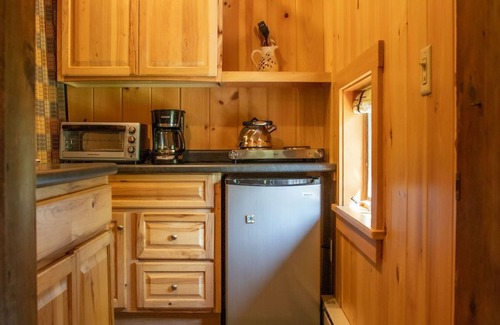 Barnard Cabin | Cozy Cabin in the Orchard with Pool & Lake Views