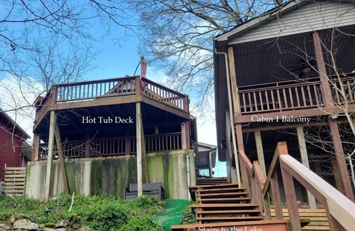 Somerset Cabin | Cozy Cabin in the Treetops with Spa & Ocean Views