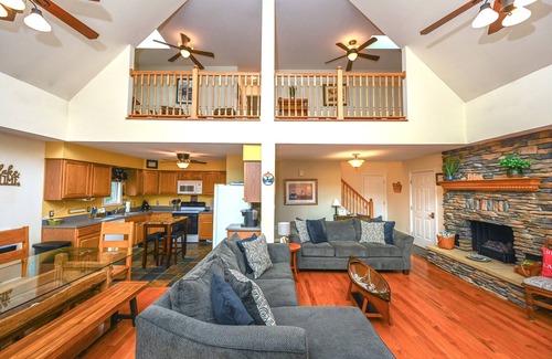 Oakland House | Enchanting Cabin Retreat with Hot Tub and Pool Table